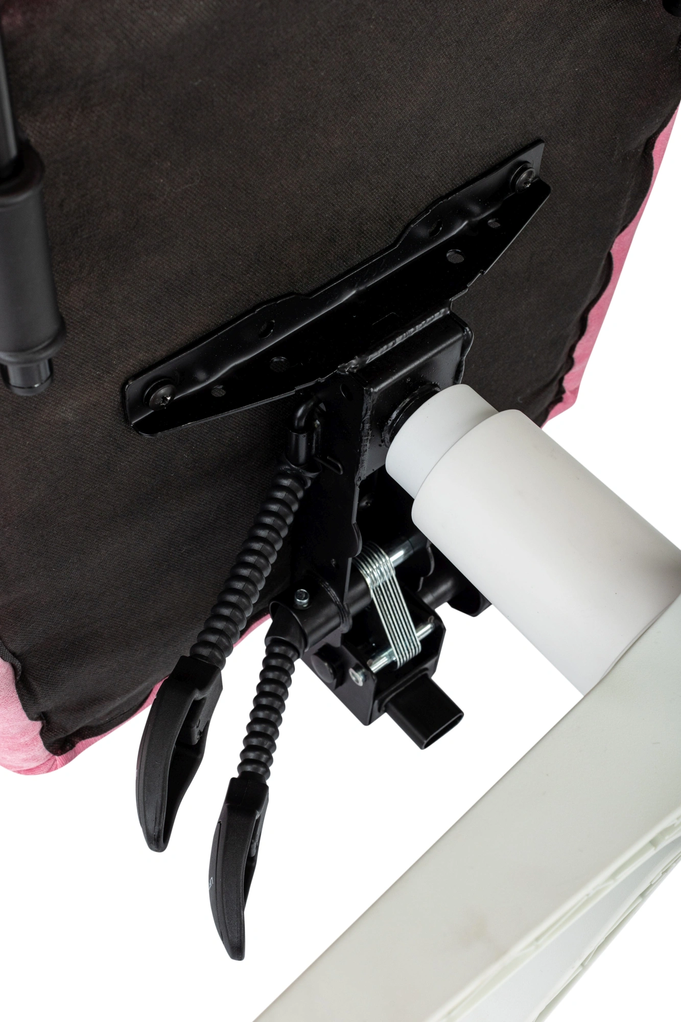 Кресло игровое Knight Kitty/F W, обивка: ткань, цвет: розовый/молочный (KNIGHT KITTY/F W PNK) от магазина Buro.store