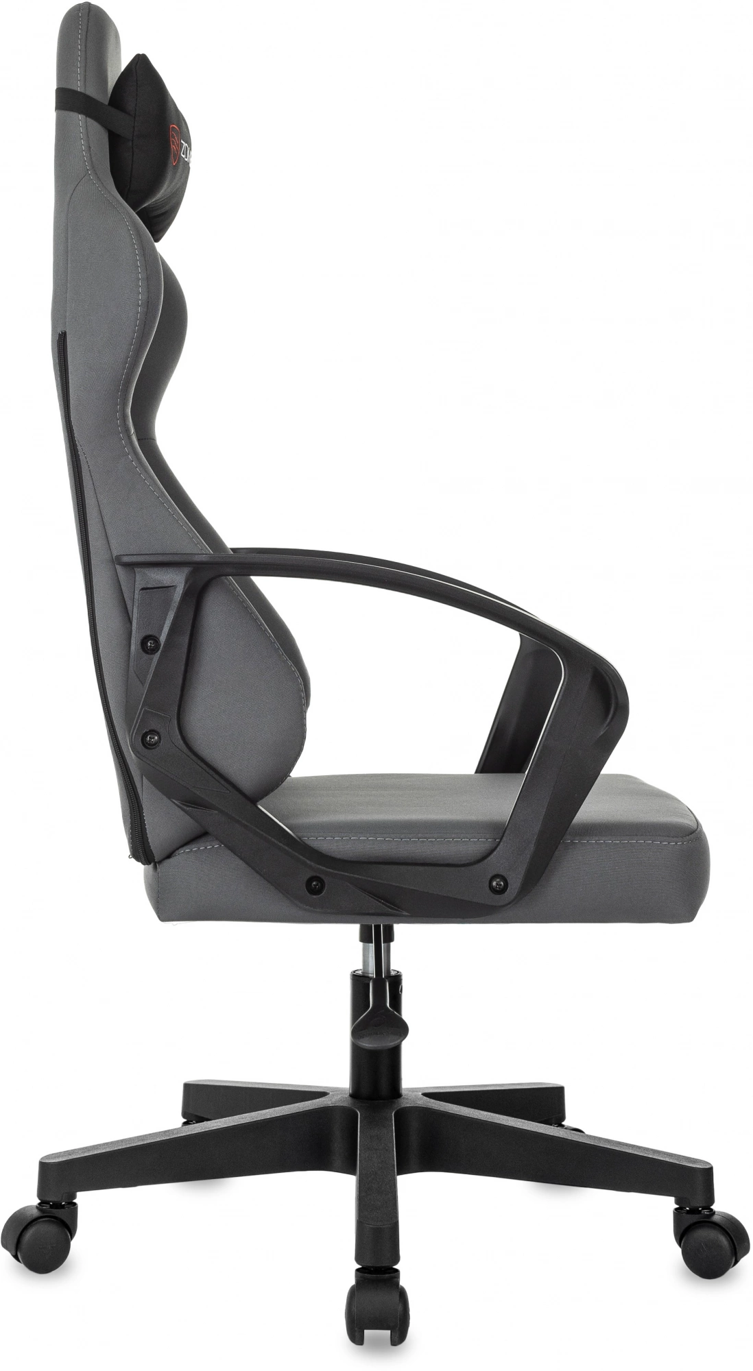 Кресло игровое Zombie 1, обивка: ткань, цвет: серый/черный (ZOMBIE 1 GREY) от магазина Buro.store