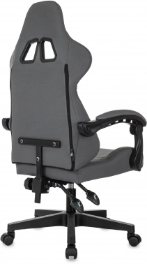 Кресло игровое Zombie 2, обивка: ткань, цвет: серый/черный (ZOMBIE 2 GREY)