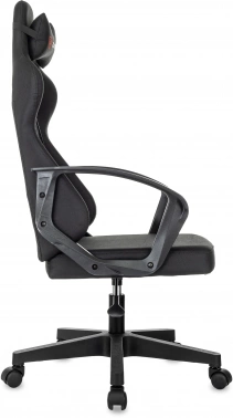 Кресло игровое Zombie 1, обивка: ткань, цвет: черный (ZOMBIE 1 BLACK)