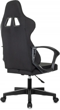 Кресло игровое Zombie 1, обивка: ткань, цвет: черный (ZOMBIE 1 BLACK)