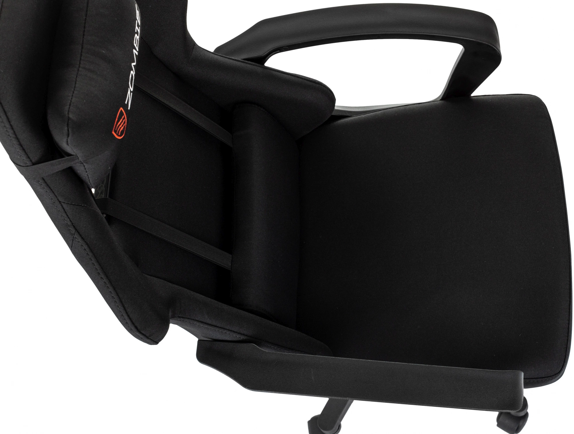 Кресло игровое Zombie 1, обивка: ткань, цвет: черный (ZOMBIE 1 BLACK) от магазина Buro.store