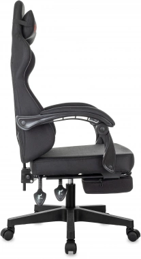 Кресло игровое Zombie 3, обивка: ткань, цвет: черный (ZOMBIE 3 BLACK)