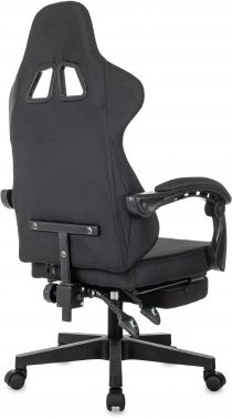 Кресло игровое Zombie 3, обивка: ткань, цвет: черный (ZOMBIE 3 BLACK)