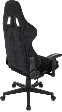 Кресло игровое Knight Flame, обивка: ткань, цвет: черный/серый (KNIGHT FLAME BGR)