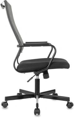 Кресло руководителя Бюрократ CH Balance, обивка: сетка/ткань, цвет: черный TW-11 (CH BALANCE B)