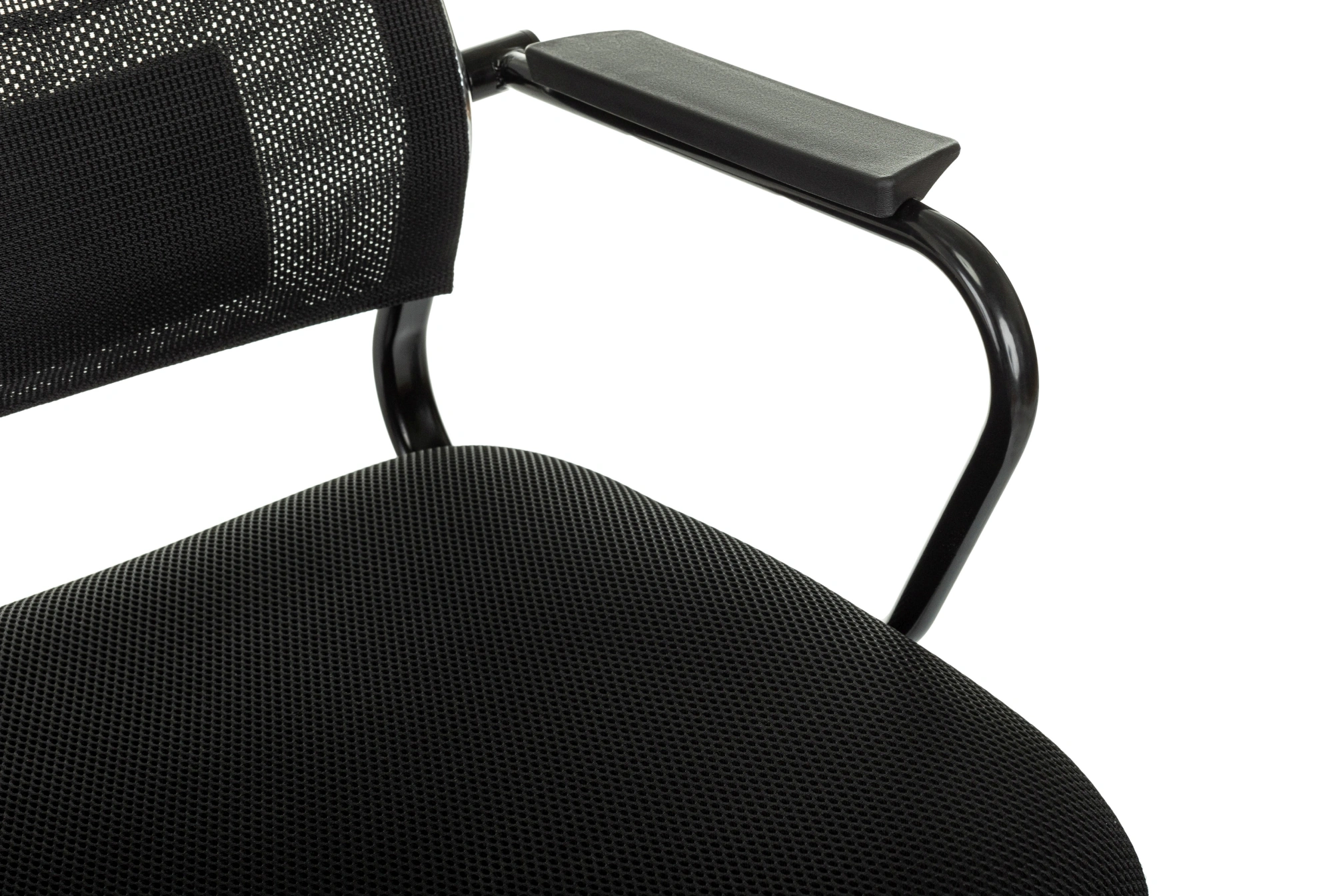 Кресло Бюрократ CH Balance-Low, обивка: сетка/ткань, цвет: черный TW-11 (CH BALANCE-LOW B) от магазина Buro.store