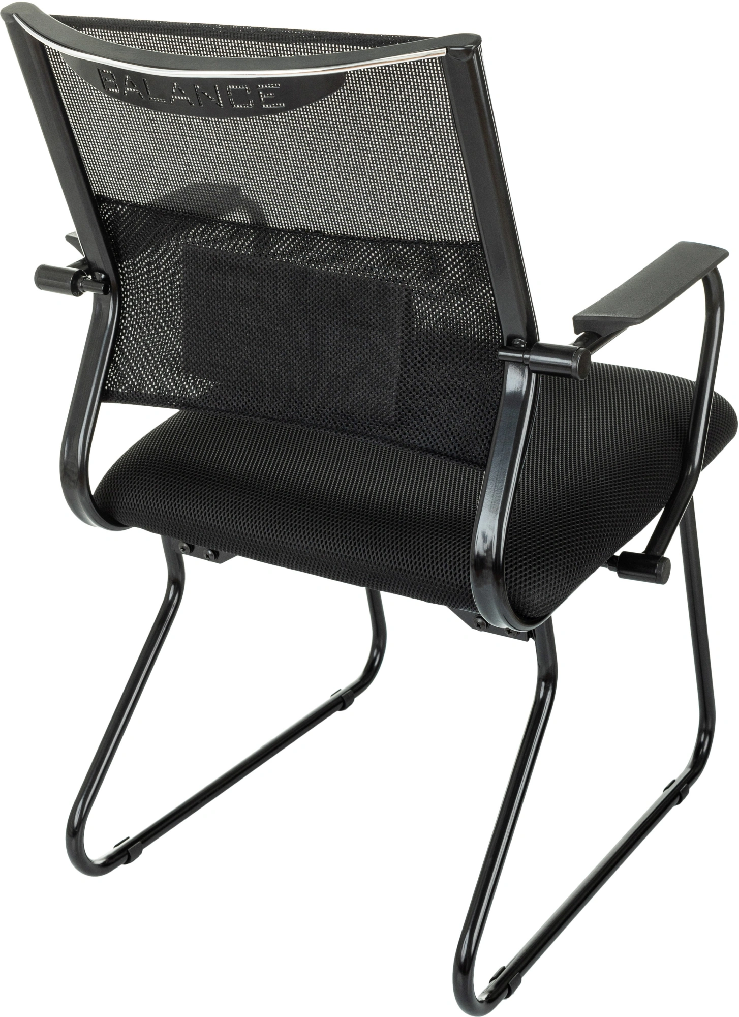 Кресло Бюрократ CH Balance-Av, обивка: сетка/ткань, цвет: черный TW-11 (CH BALANCE-AV B) от магазина Buro.store