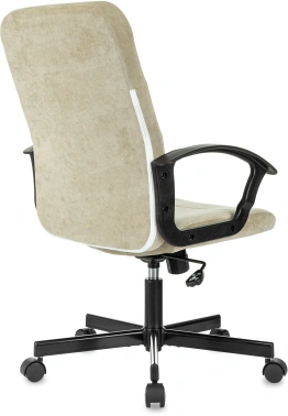 Кресло Бюрократ Triest, обивка: ткань, цвет: песочный (TRIEST FABRIC-LT21)