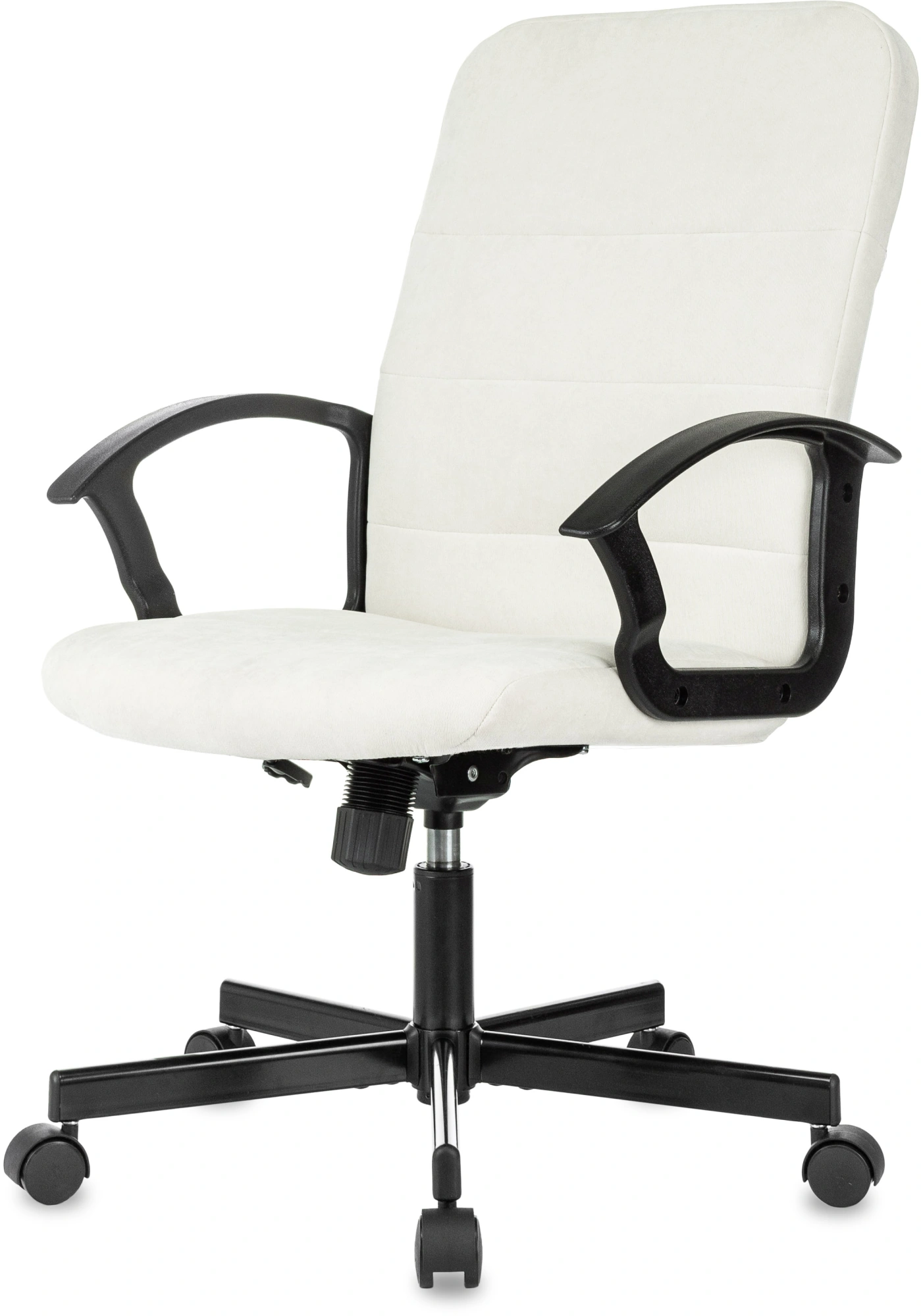 Кресло Бюрократ Triest, обивка: ткань, цвет: молочный (TRIEST FABRIC-VELV20) от магазина Buro.store