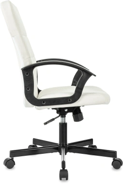 Кресло Бюрократ Triest, обивка: ткань, цвет: молочный (TRIEST FABRIC-VELV20)