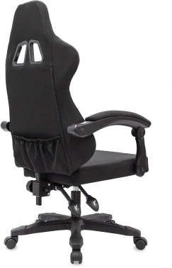 Кресло игровое Knight Wolf RGB, обивка: ткань, цвет: черный (KNIGHT WOLF RGB B)