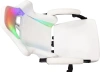 Кресло игровое Knight Wolf RGB, обивка: экокожа/сетка, цвет: белый (KNIGHT WOLF RGB WH) от магазина Buro.store