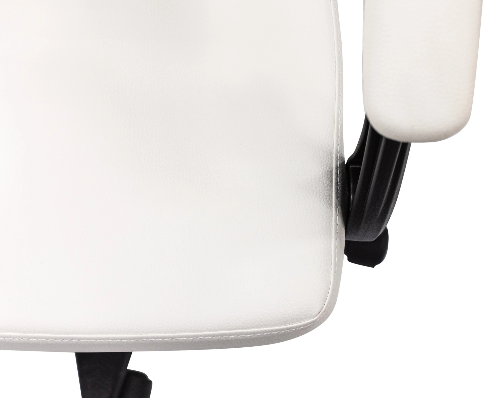 Кресло игровое Knight Wolf RGB, обивка: экокожа/сетка, цвет: белый (KNIGHT WOLF RGB WH) от магазина Buro.store