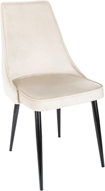 Стул Бюрократ CH-K4_2, обивка: ткань, цвет: бежевый, каркас: металл (ch-k4_1/hl07_2)