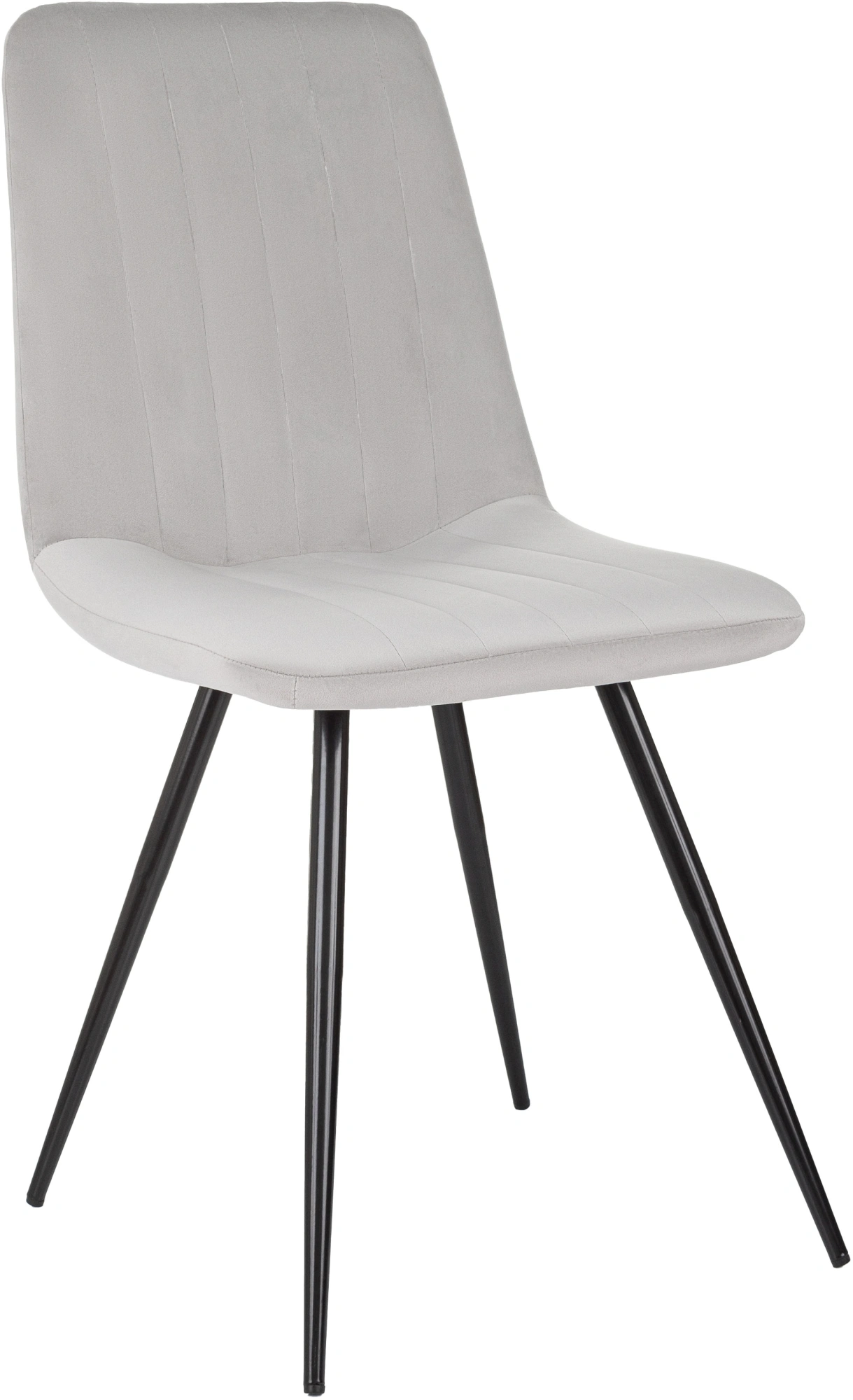 Стул Бюрократ CH-K6_4, обивка: ткань, цвет: светло-серый, каркас: металл (ch-k6_1/hl09_4) от магазина Buro.store