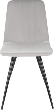 Стул Бюрократ CH-K6_4, обивка: ткань, цвет: светло-серый, каркас: металл (ch-k6_1/hl09_4)