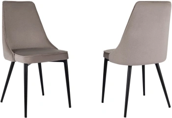 Стул Бюрократ CH-K4_2, обивка: ткань, цвет: Темно-бежевый, каркас: металл (ch-k4_1/hl61_2)