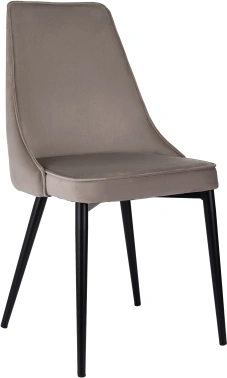 Стул Бюрократ CH-K4_2, обивка: ткань, цвет: Темно-бежевый, каркас: металл (ch-k4_1/hl61_2)