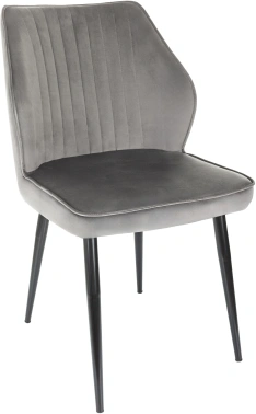 Стул Бюрократ CH-K5_2, обивка: ткань, цвет: темно-серый, каркас: металл (ch-k5_1/hl18_2)