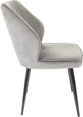 Стул Бюрократ CH-K5, обивка: ткань, цвет: темно-серый, каркас: металл (ch-k5_1/hl18)