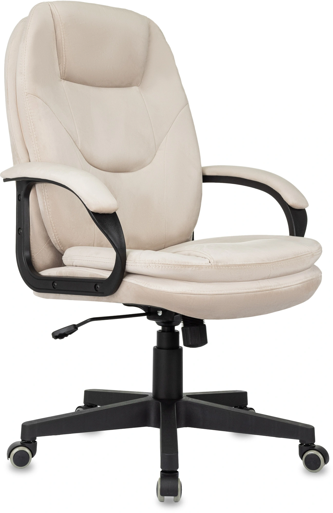 Кресло руководителя Бюрократ CH-668, обивка: ткань, цвет: светло-бежевый (CH-668/HOLLAND-06) от магазина Buro.store