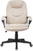 Кресло руководителя Бюрократ CH-668, обивка: ткань, цвет: светло-бежевый (CH-668/HOLLAND-06) от магазина Buro.store