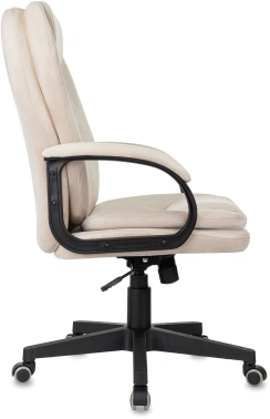 Кресло руководителя Бюрократ CH-668, обивка: ткань, цвет: светло-бежевый (CH-668/HOLLAND-06)