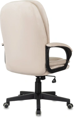 Кресло руководителя Бюрократ CH-668, обивка: ткань, цвет: светло-бежевый (CH-668/HOLLAND-06)