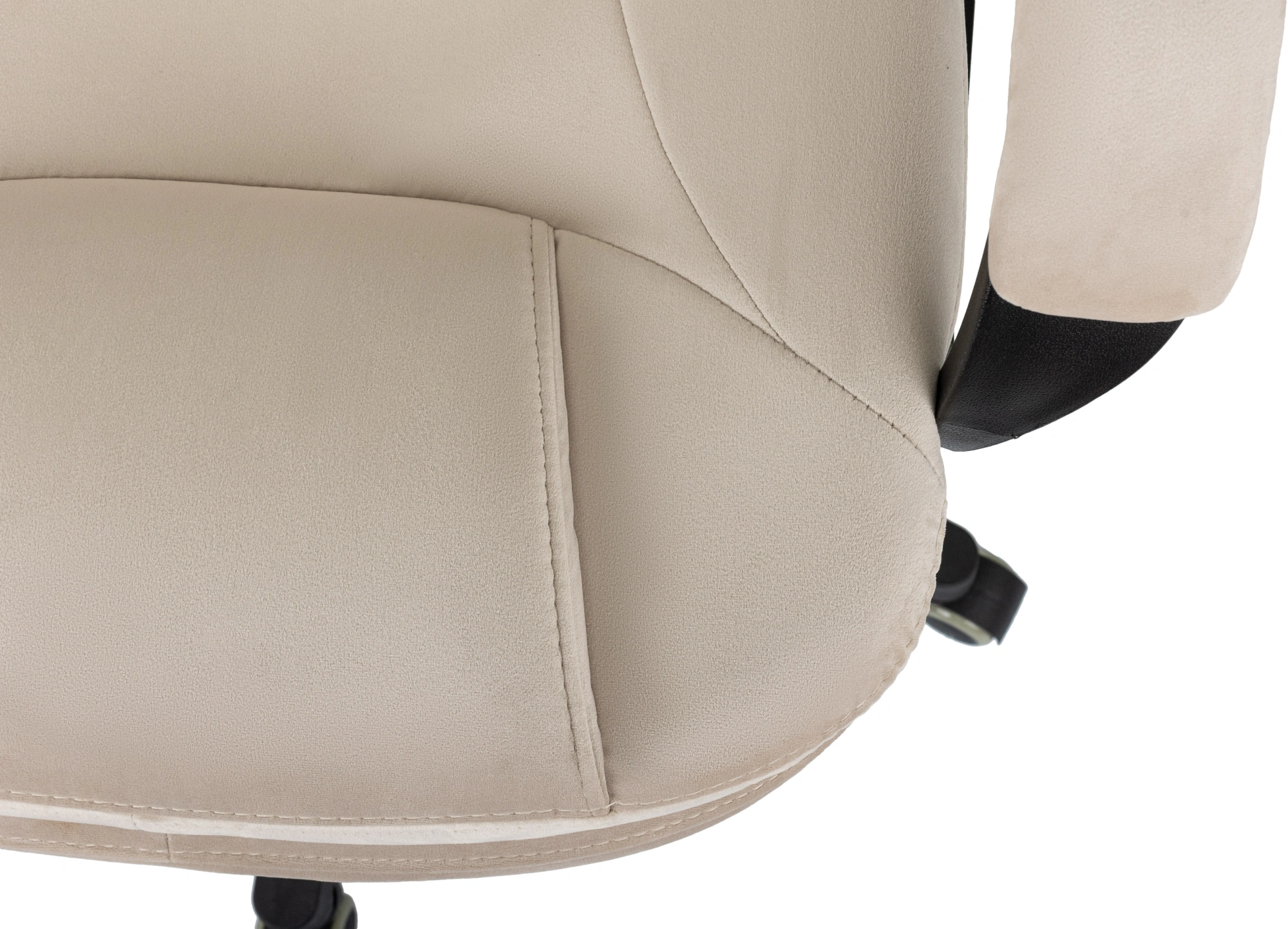 Кресло руководителя Бюрократ CH-668, обивка: ткань, цвет: светло-бежевый (CH-668/HOLLAND-06) от магазина Buro.store