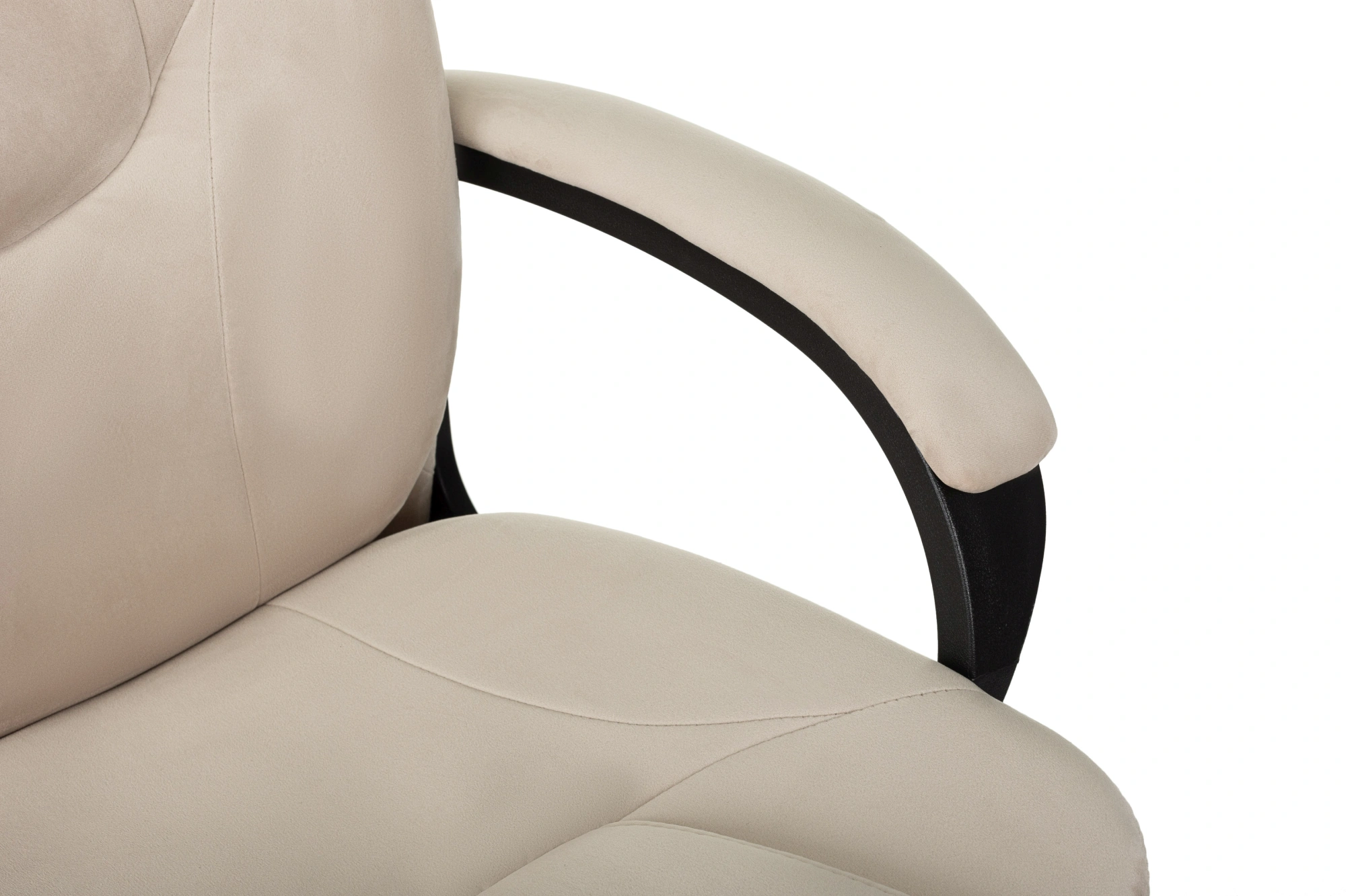 Кресло руководителя Бюрократ CH-668, обивка: ткань, цвет: светло-бежевый (CH-668/HOLLAND-06) от магазина Buro.store