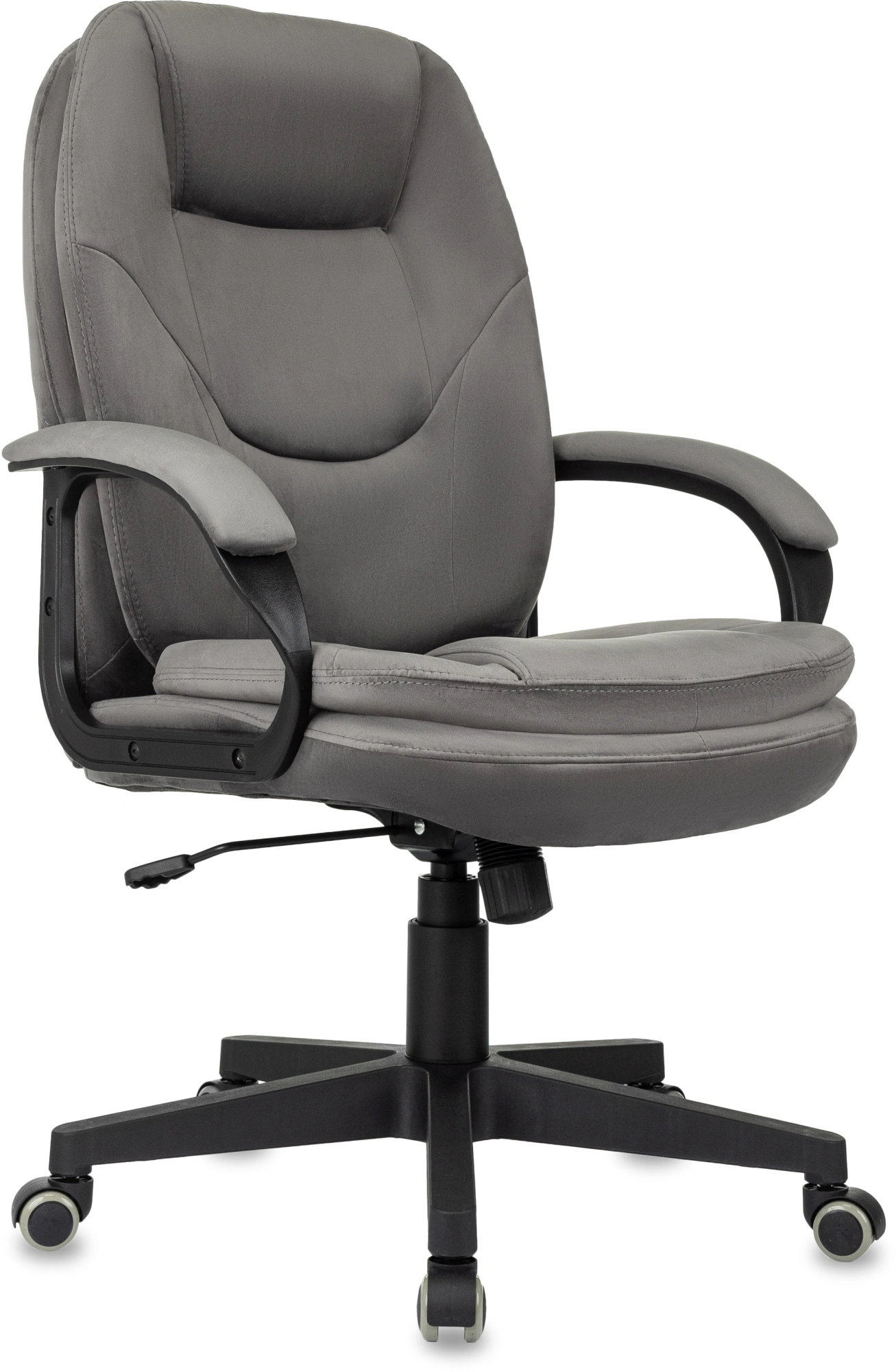 Кресло руководителя Бюрократ CH-668, обивка: ткань, цвет: темно-серый (CH-668/HOLLAND-18) от магазина Buro.store