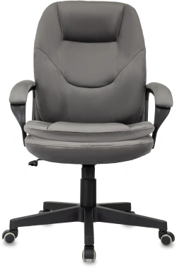 Кресло руководителя Бюрократ CH-668, обивка: ткань, цвет: темно-серый (CH-668/HOLLAND-18)