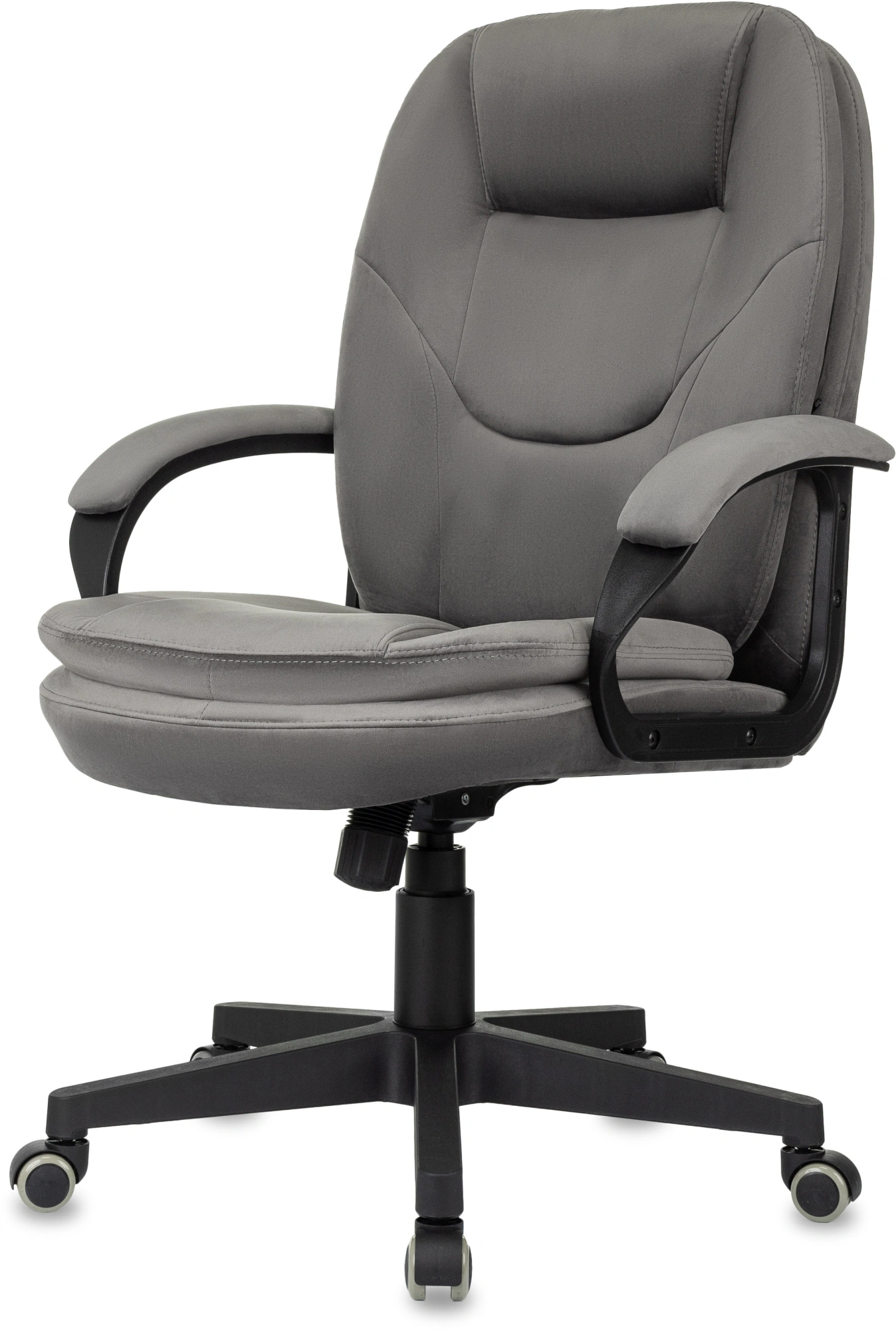 Кресло руководителя Бюрократ CH-668, обивка: ткань, цвет: темно-серый (CH-668/HOLLAND-18) от магазина Buro.store