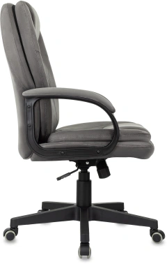 Кресло руководителя Бюрократ CH-668, обивка: ткань, цвет: темно-серый (CH-668/HOLLAND-18)