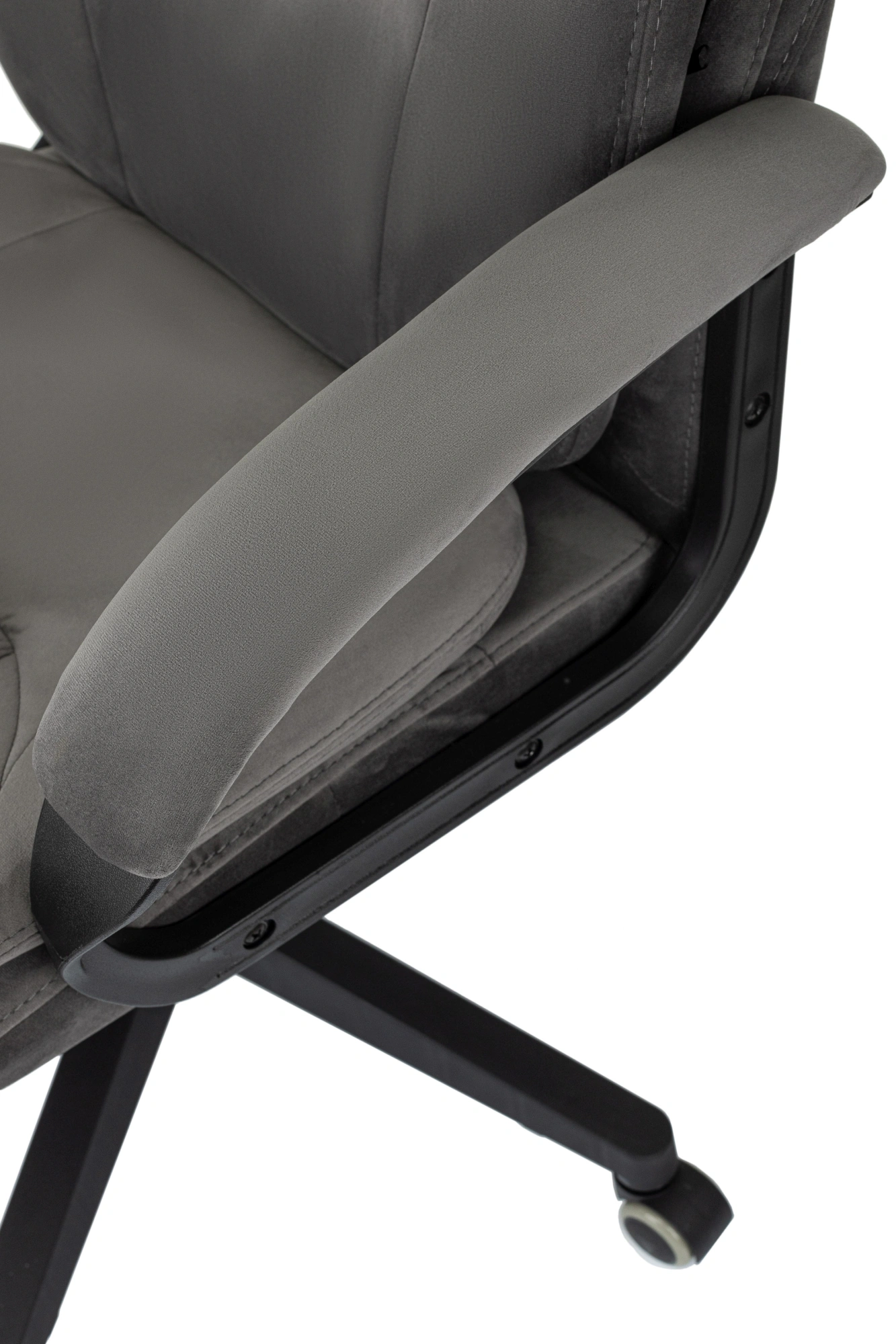 Кресло руководителя Бюрократ CH-668, обивка: ткань, цвет: темно-серый (CH-668/HOLLAND-18) от магазина Buro.store