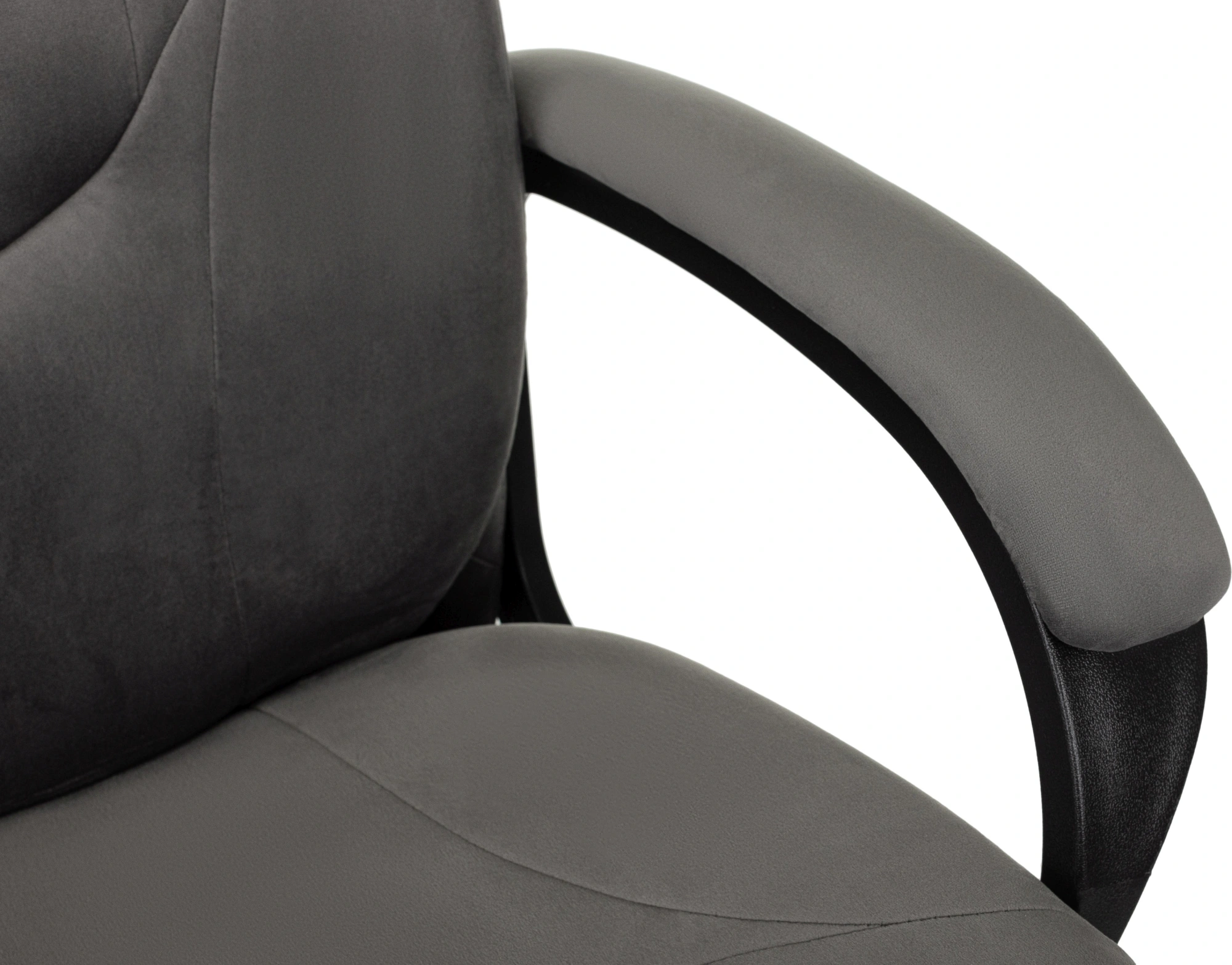 Кресло руководителя Бюрократ CH-668, обивка: ткань, цвет: темно-серый (CH-668/HOLLAND-18) от магазина Buro.store