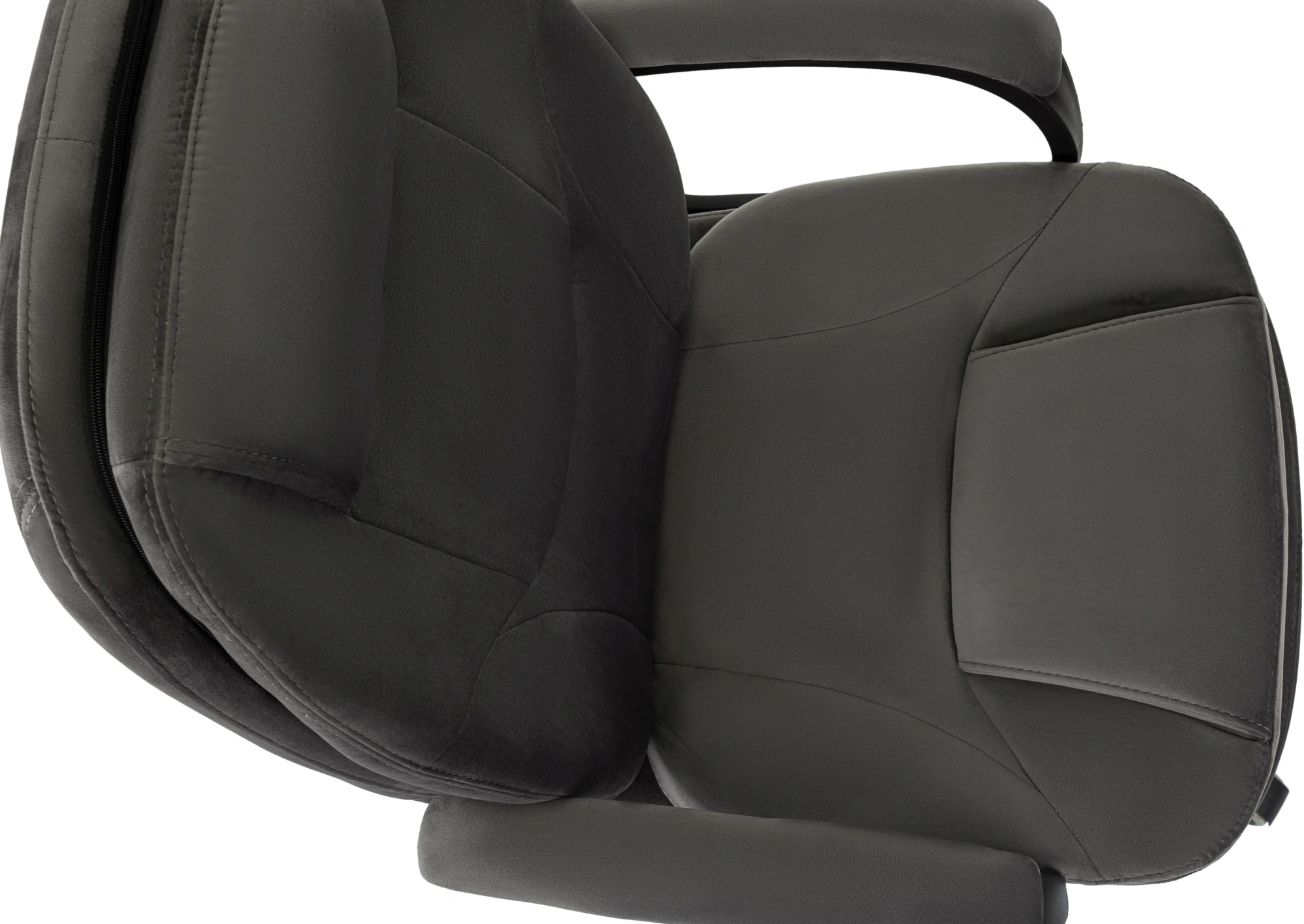 Кресло руководителя Бюрократ CH-668, обивка: ткань, цвет: темно-серый (CH-668/HOLLAND-18) от магазина Buro.store