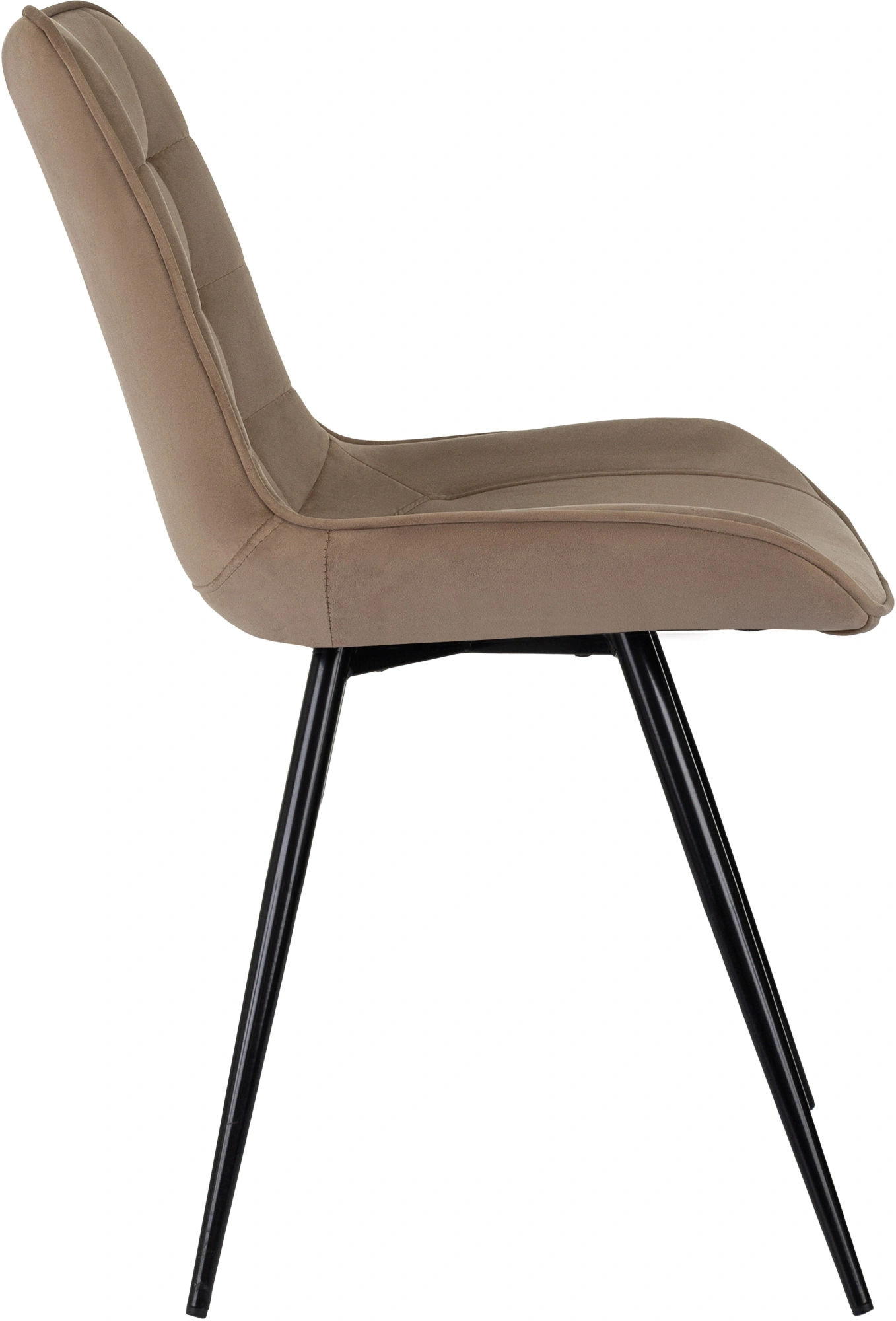 Стул Бюрократ CH-K2_2, обивка: ткань, цвет: светло-коричневый, каркас: металл (ch-k2_1/hl65_2) от магазина Buro.store