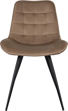 Стул Бюрократ CH-K2_2, обивка: ткань, цвет: светло-коричневый, каркас: металл (ch-k2_1/hl65_2)