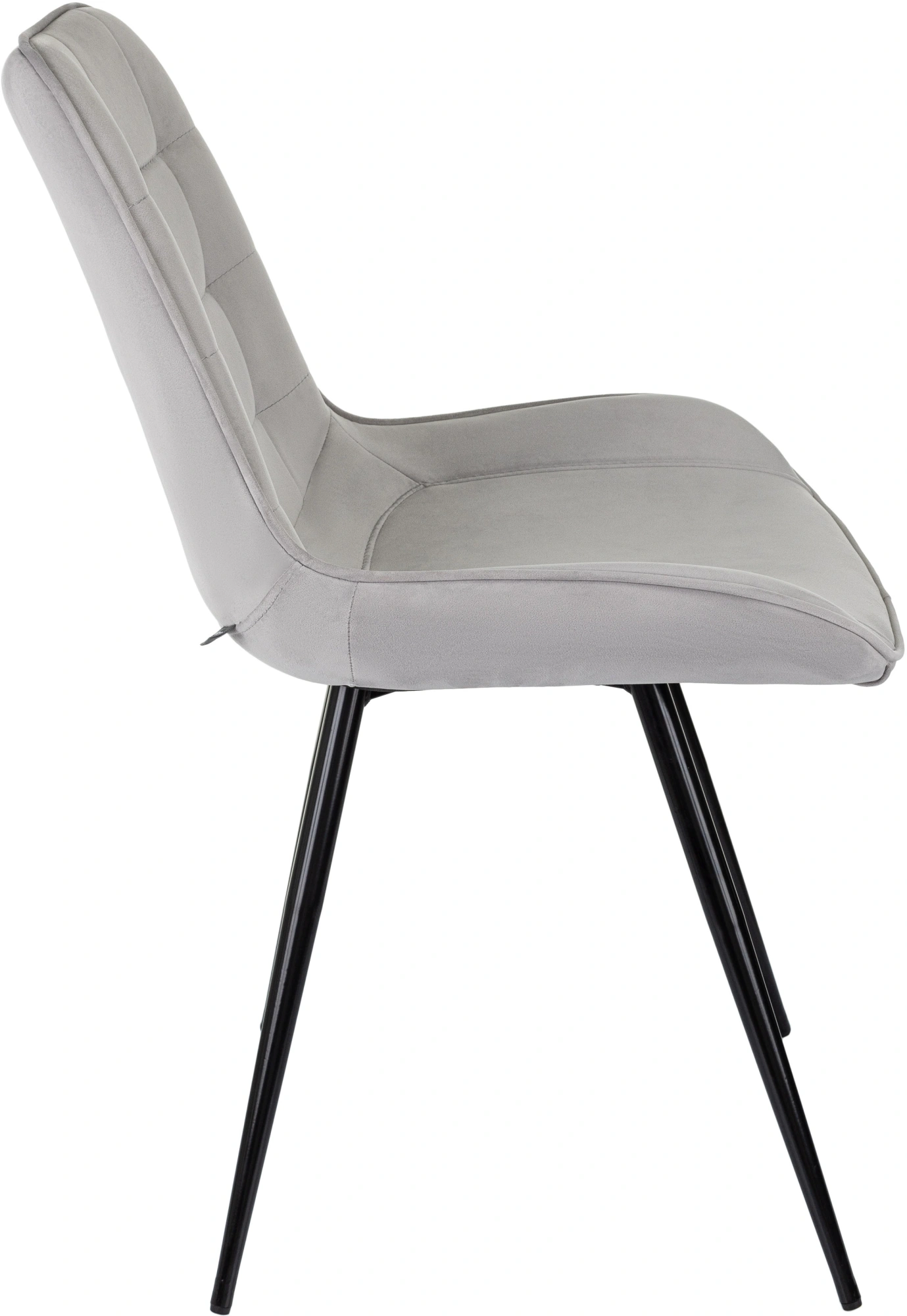 Стул Бюрократ CH-K2_4, обивка: ткань, цвет: светло-серый, каркас: металл (ch-k2_1/hl09_4) от магазина Buro.store