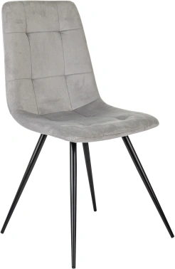 Стул Бюрократ CH-K1, обивка: ткань, цвет: светло-серый, каркас: металл (ch-k1_1/hl09)