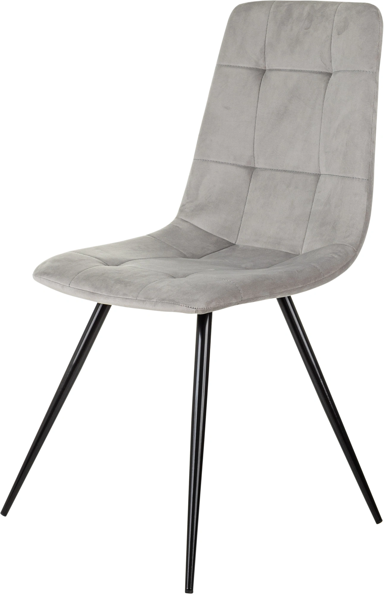 Стул Бюрократ CH-K1, обивка: ткань, цвет: светло-серый, каркас: металл (ch-k1_1/hl09) от магазина Buro.store