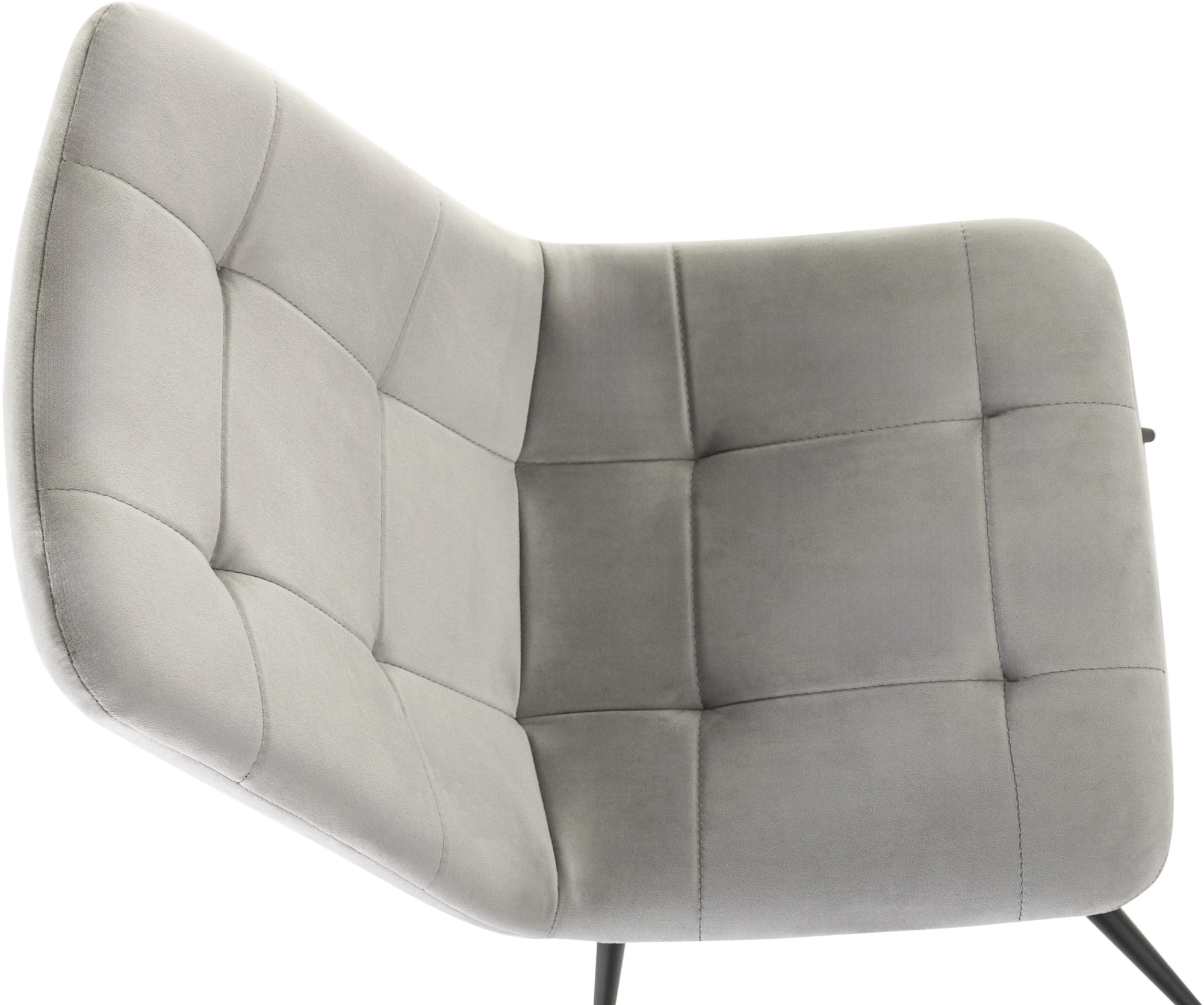 Стул Бюрократ CH-K1, обивка: ткань, цвет: светло-серый, каркас: металл (ch-k1_1/hl09) от магазина Buro.store