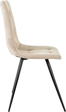 Стул Бюрократ CH-K1, обивка: ткань, цвет: бежевый, каркас: металл (ch-k1_1/hl07)