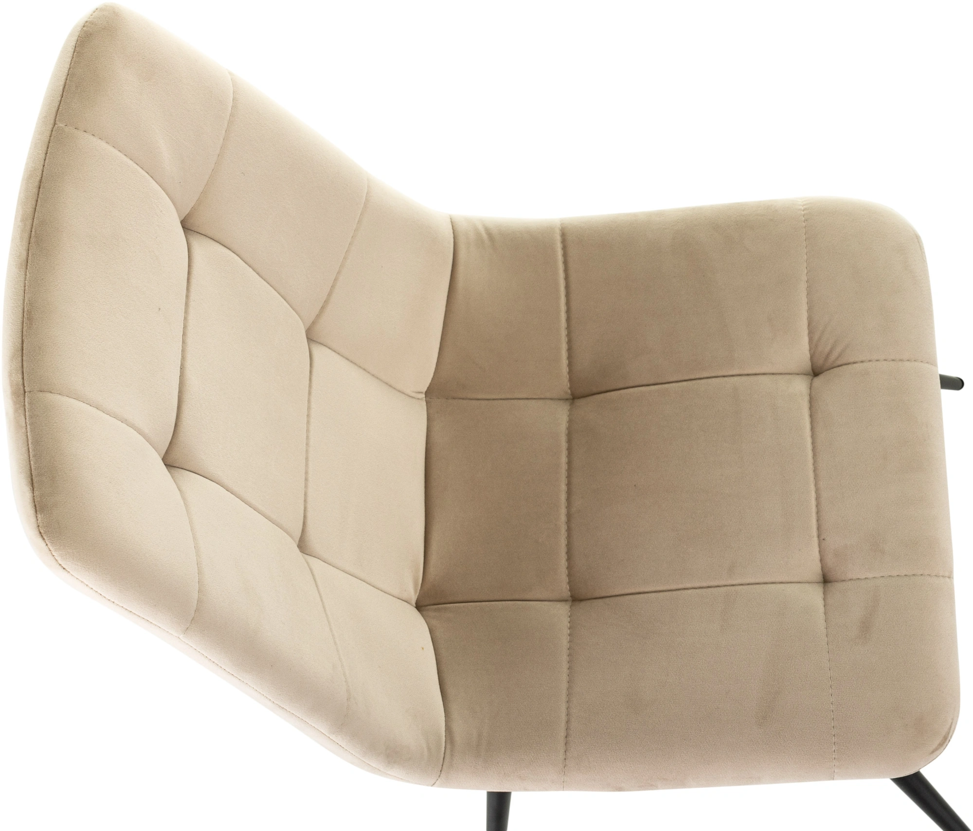 Стул Бюрократ CH-K1, обивка: ткань, цвет: бежевый, каркас: металл (ch-k1_1/hl07) от магазина Buro.store