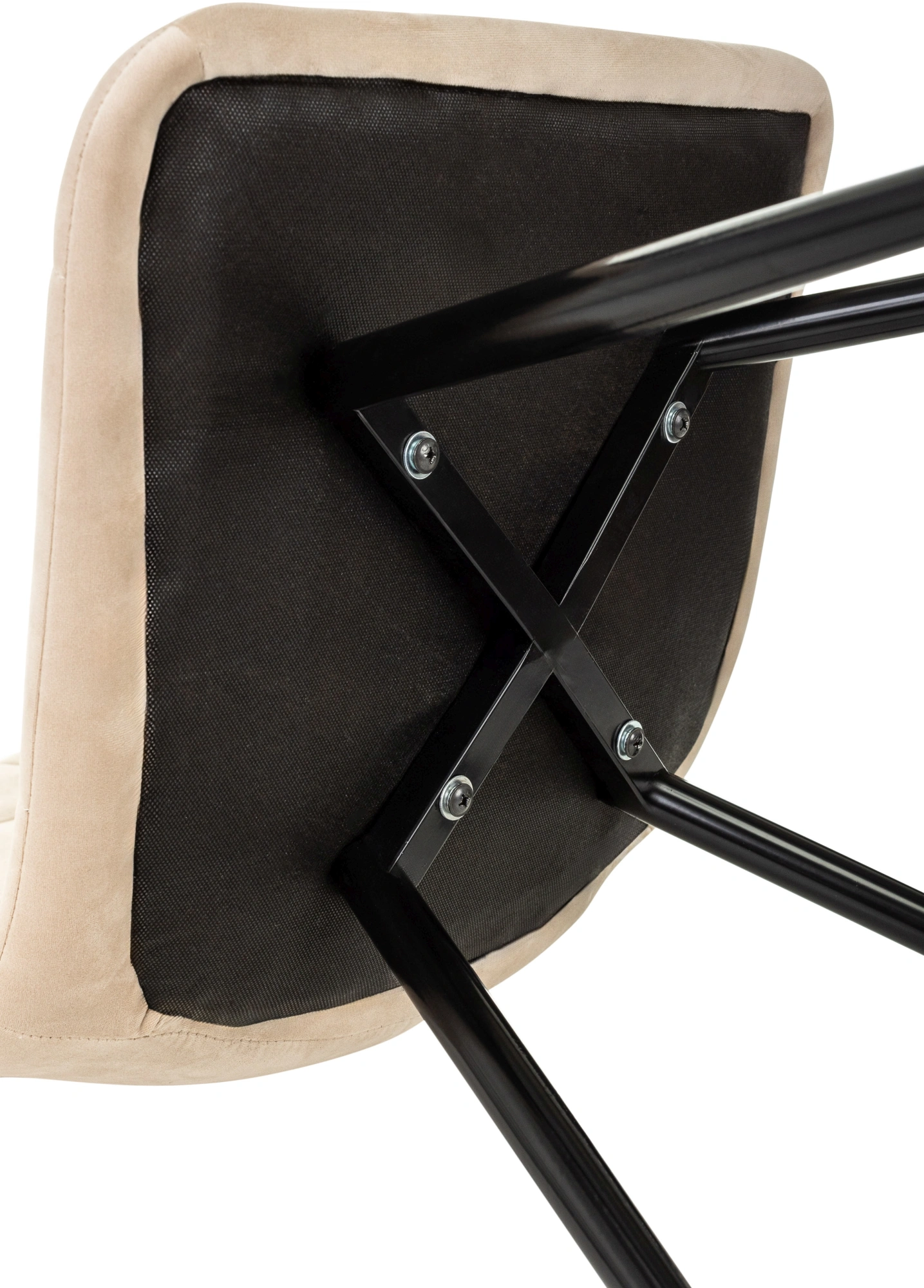 Стул Бюрократ CH-K1, обивка: ткань, цвет: бежевый, каркас: металл (ch-k1_1/hl07) от магазина Buro.store