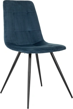 Стул Бюрократ CH-K1, обивка: ткань, цвет: синий, каркас: металл (ch-k1_1/hl58)