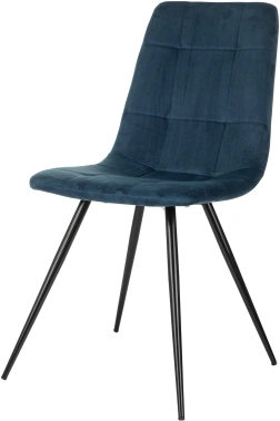 Стул Бюрократ CH-K1, обивка: ткань, цвет: синий, каркас: металл (ch-k1_1/hl58)