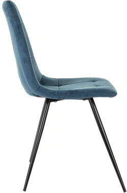 Стул Бюрократ CH-K1, обивка: ткань, цвет: синий, каркас: металл (ch-k1_1/hl58)